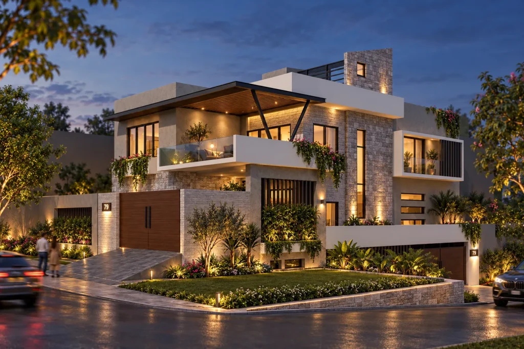 Kamran Rao Residence — residential architecture by MM Design Studio